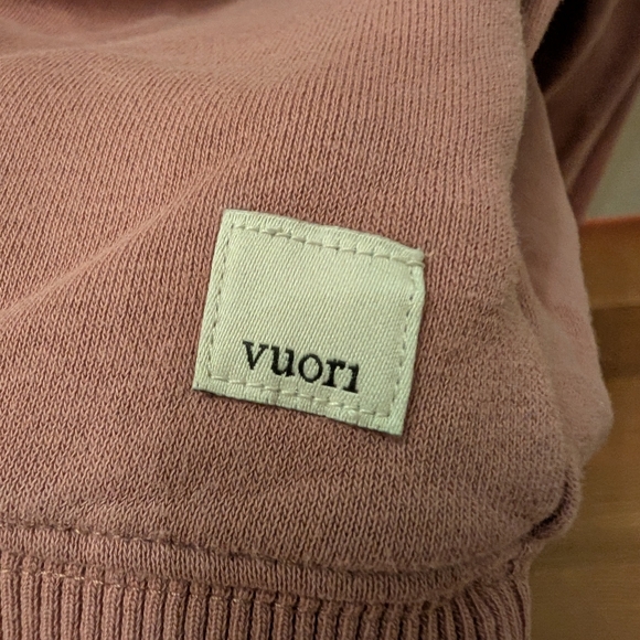 Vuori Women's Mauve Sweatshirt - Picture 4 of 5